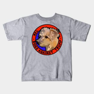 DOGS AGAINST TRUMP - NEL Kids T-Shirt